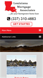 Mobile Screenshot of louisiana-mortgages.com